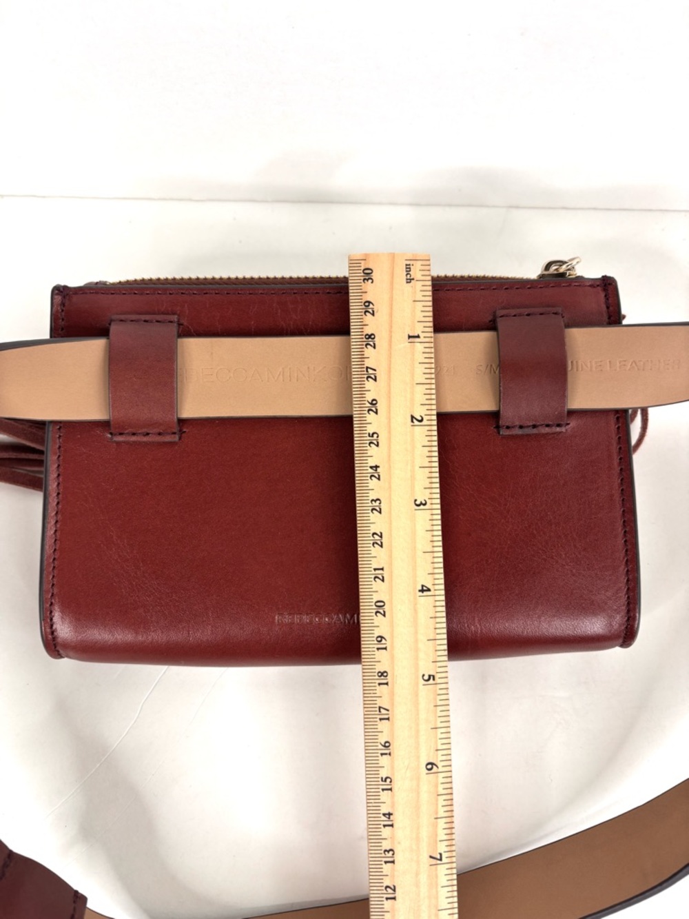 Rebecca Minkoff Stevie Brown Suede Leather Fringe Festival Boho Western Belt Bag - Picture 9 of 13